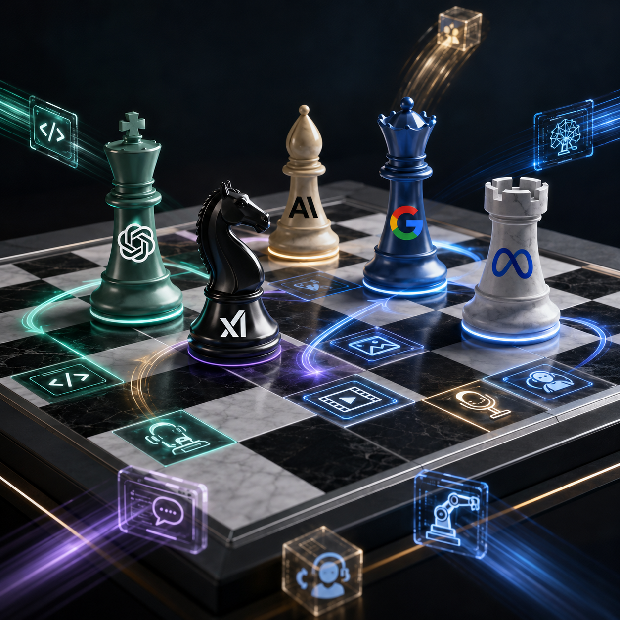 The Ever-changing AI Chessboard